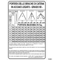 Catena in acciaio legato grado 80