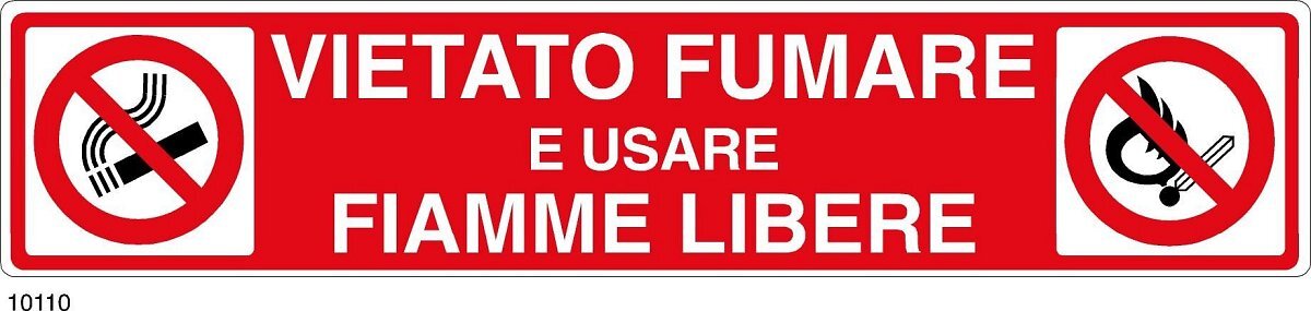 Vietato Fumare E Usare Fiamme Libere Victualia™