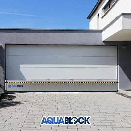 Paratia antiallagamento aquablock giorno Paratia antiallagamento aquablock giorno