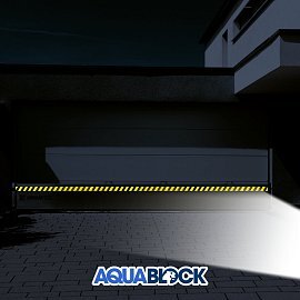 Paratia antiallagamento Aquablock notte Paratia antiallagamento Aquablock notte