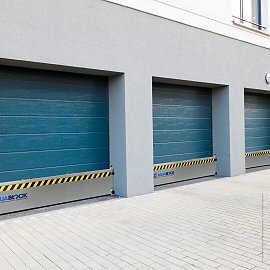 Paratie Antiallagamento Aquablock  montaggio in luce installazione Garage Residenziali