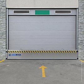 Paratia antiallagamento montaggio in luce classic Aquablock