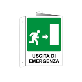 Segnaletica Bifacciale Emergenza
