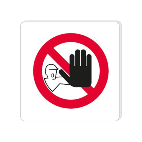 Targhe in Plexiglass di Divieto