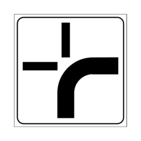 Pannelli Integrativi Indicanti l'andamento della Strada Principale