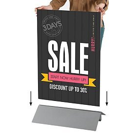 Basi per pannelli pubblicitari