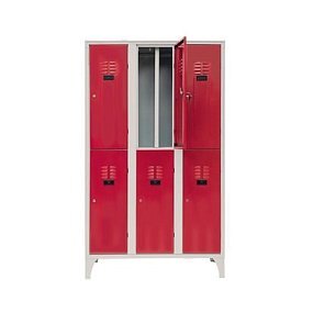 Armadietti sovrapposti Sporco-Pulito