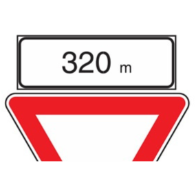 Pannelli Integrativi per Segnali Triangolari