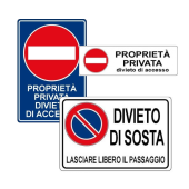 Segnaletica Aziendale, Privata e Accessori