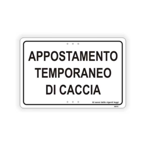 Appostamento temporaneo di caccia