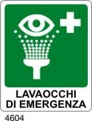 Lavaocchi di emergenza - C - Alluminio 230x310 mm - Conf 10 pz.