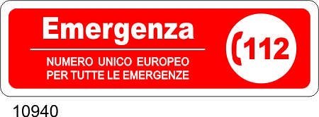 Numero unico europeo per tutte le emergenze