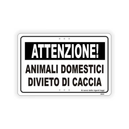 Cartello Attenti Al Cane In Alluminio 3 Mm Composito (15 Cm X 20 Cm) Alano