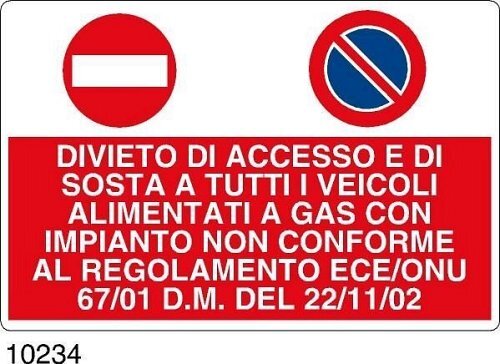 Divieto di accesso e di sosta