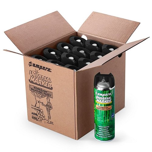 Tracciatore forestale UNIVERSAL MARKER - Nero - 12 Bombolette