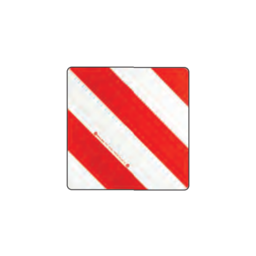 PANNEAUX POUR CONVOIS AGRICOLES - Pannello di sicurezza per veicoli agricoli | 423x423x0.8mm Classe 1 | Lamiera
