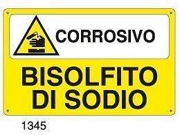 Corrosivo-Bisolfito di sodio - A - Alluminio 500x330 mm
