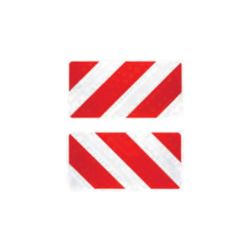 WARNTAFELN FÜR LAND UND FORSTWIRTSCHAFT -  564x282x0.8mm Classe 1 Lamiera - Piano L/H