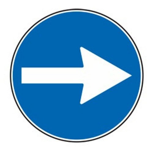 Direzione obbligatoria a destra
