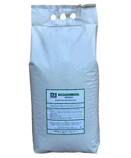 Ecosorboil fine assorbitore universale antisdrucciolo mm. 0.80-2.00 1 sacco Kg. 12