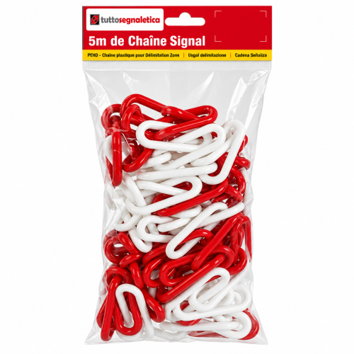 Catena Segnaletica in Plastica