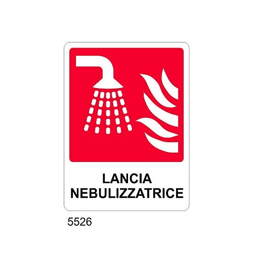 Lancia nebulizzatrice - C- Alluminio 230x310 mm - Conf 10 pz.