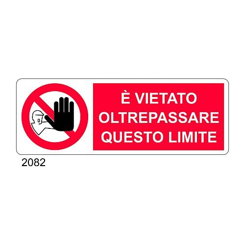 E' vietato oltrepassare questo limite