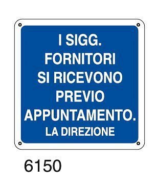 I sigg.fornitori si ricevono previo appuntamento - D - Alluminio 370x370 mm - Conf 10 pz.