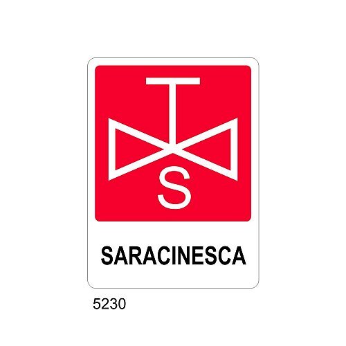 Saracinesca - D- Alluminio 370x500 mm