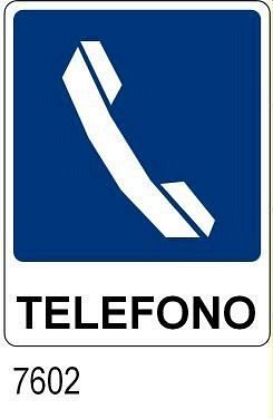 Telefono - B - Alluminio - 230x310 mm - Conf 10 pz.