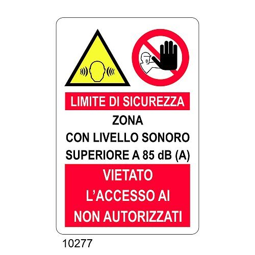 Limite di sicurezza. Vietato l'accesso ai non autorizzati.