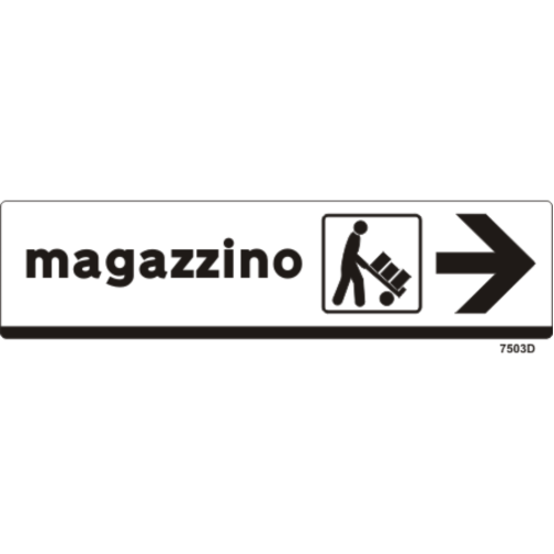 Magazzino - Direzione della freccia: DESTRA