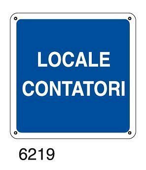 Locale contatori - A - Alluminio 120x120 mm - Conf 10 pz.