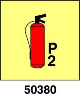 Estintore a polvere 2kg.