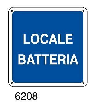 Locale batteria - B - Alluminio 160x160 mm