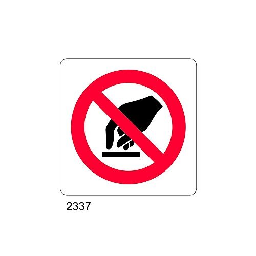Divieto di uso alle persone non autorizzate - E - Alluminio 665x665 mm