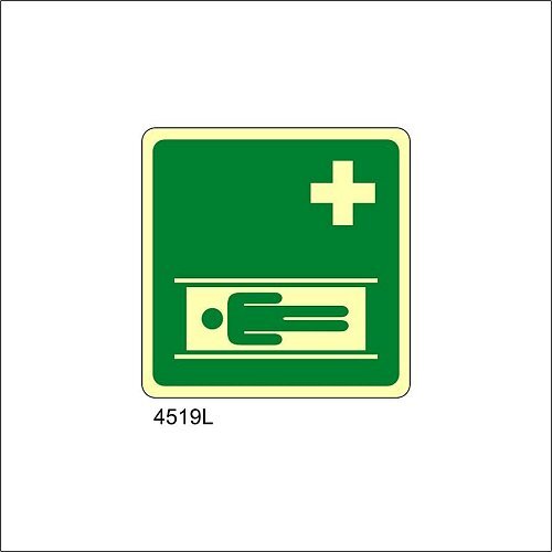 Barella di pronto soccorso Luminescente