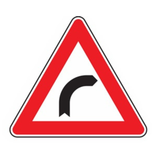 Curva a destra - B - Ferro CL.1 90cm