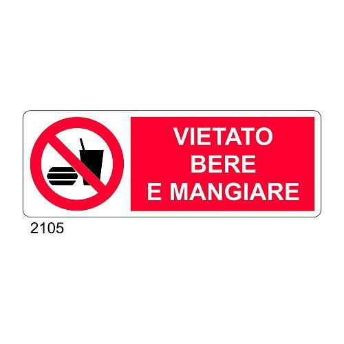 Vietato bere e mangiare