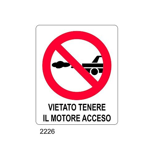 Vietato tenere il motore acceso