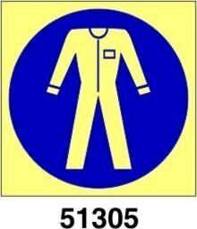 Wear protective clothing - indossare indumenti protettivi