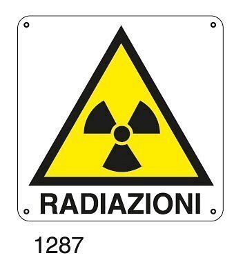 Radiazioni - D - Alluminio 580x580 mm