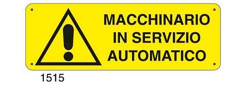 Macchinario in servizio automatico