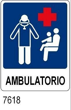 Ambulatorio - A - Alluminio - 160x210 mm