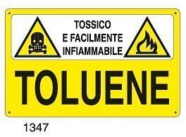 Tossico e facilmente infiammabile-Toluene