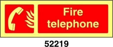 Fire telephone - A - ADL 300x100 mm