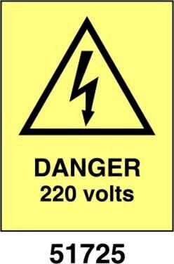 Danger 220 volts