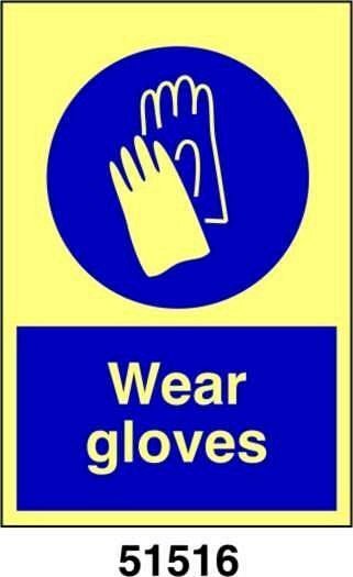Wear gloves