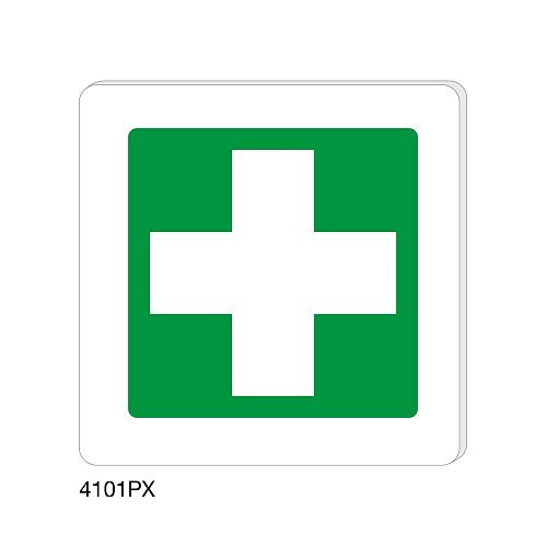 Infermeria - Plexiglass - B - 150x150 mm - Monofacciale - Senza Fori