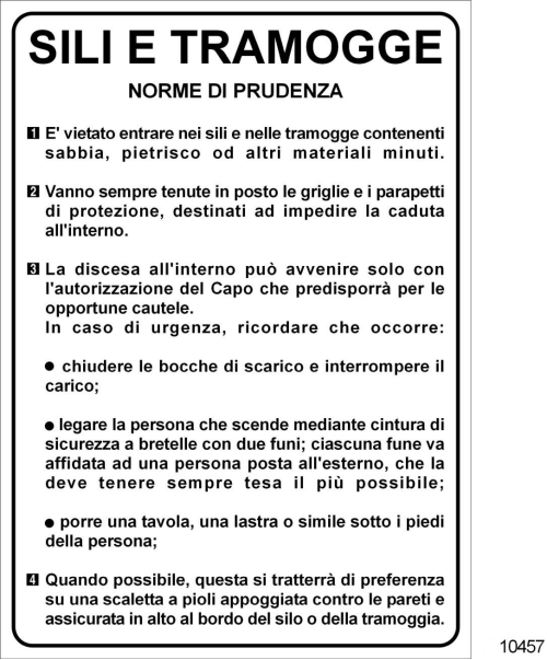 Sili e Tramogge - A - Alluminio - 250x350 mm